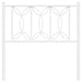 Tăblie de pat de schimb metalică, alb, 75 cm - WALTI WALTI