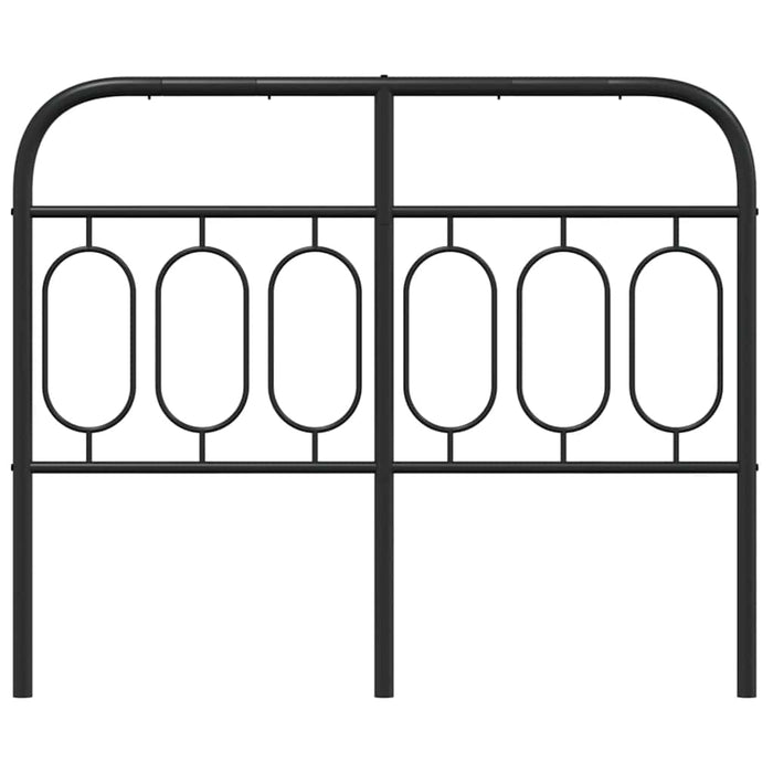 Tăblie de pat de schimb metalică, negru, 120 cm - WALTI WALTI