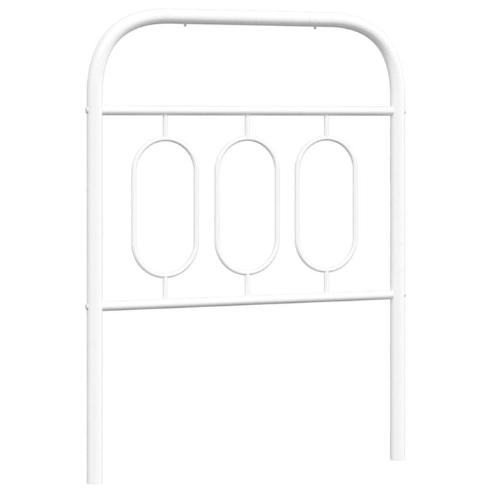 Tăblie de pat de schimb metalică, alb, 75 cm - WALTI WALTI