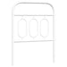 Tăblie de pat de schimb metalică, alb, 75 cm - WALTI WALTI