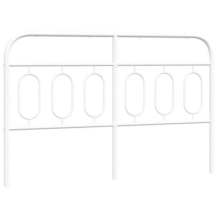 Tăblie de pat de schimb metalică, alb, 150 cm - WALTI WALTI