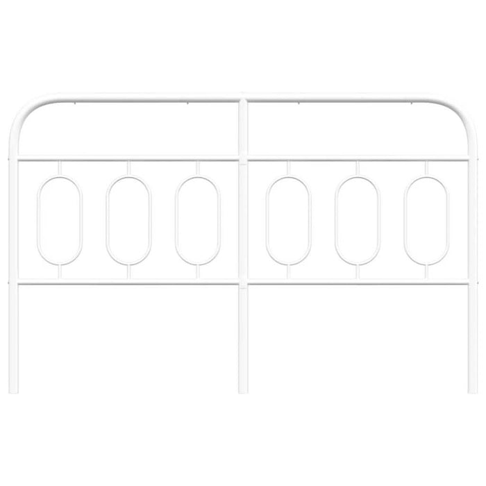 Tăblie de pat de schimb metalică, alb, 150 cm - WALTI WALTI