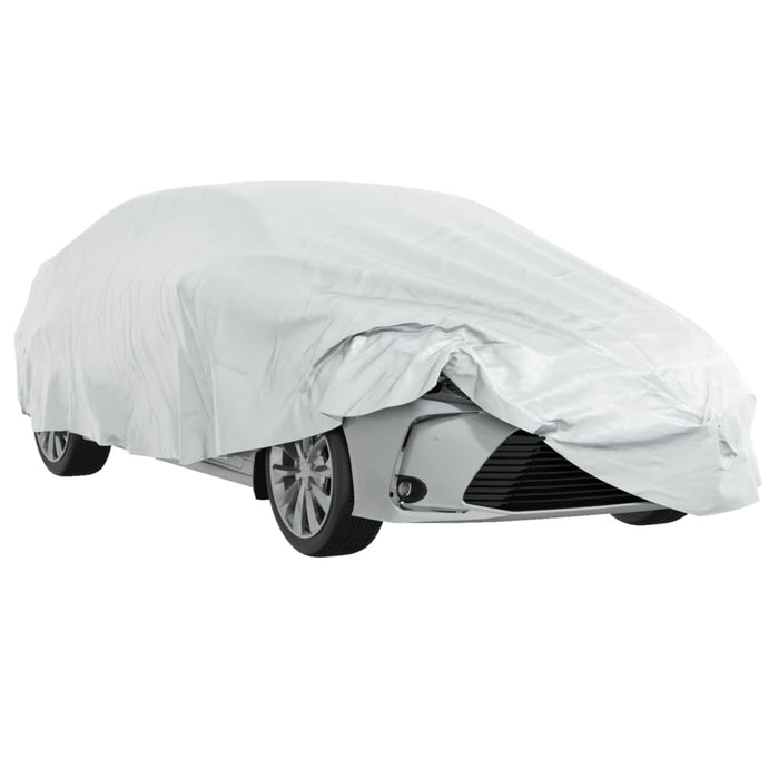 Husă auto pentru Sedan, curele cu cataramă, complet, argintiu M - WALTI WALTI