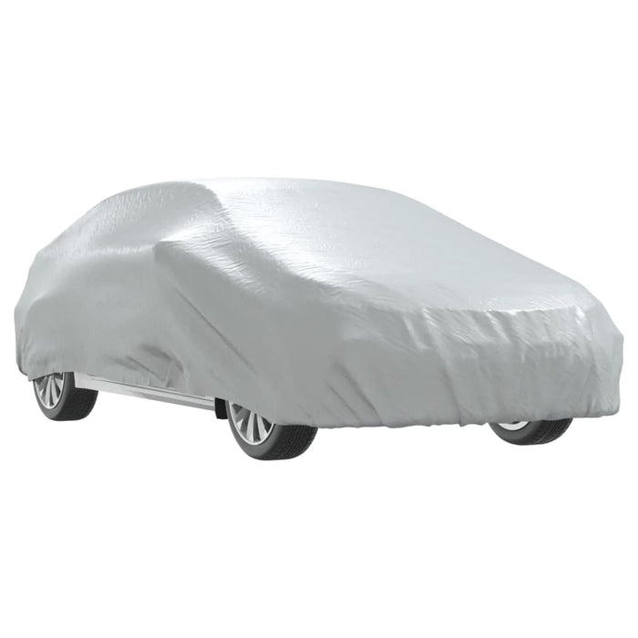 Husă auto pentru Sedan, curele cu cataramă, complet, argintiu L - WALTI WALTI
