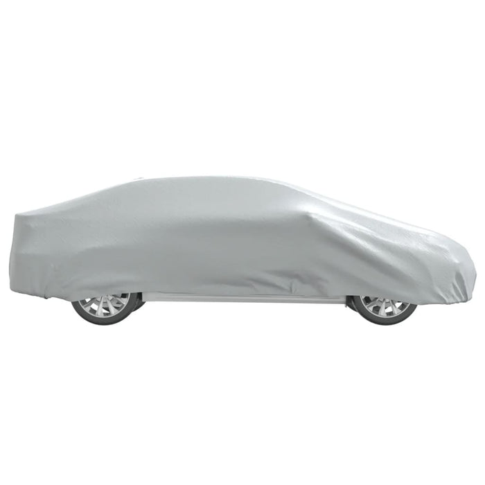 Husă auto pentru Sedan, curele cu cataramă, complet, argintiu L - WALTI WALTI