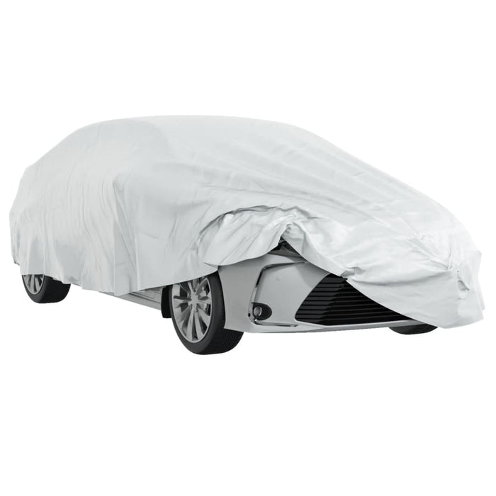 Husă auto pentru Sedan curele cu cataramă, complet, argintiu XL - WALTI WALTI