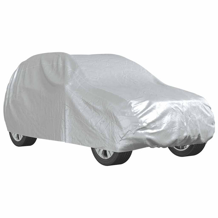 Husă auto pentru SUV, curele cu cataramă, complet, argintiu M - WALTI WALTI