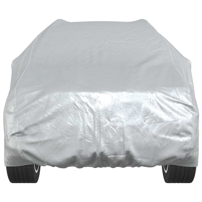 Husă auto pentru SUV, curele cu cataramă, complet, argintiu M - WALTI WALTI