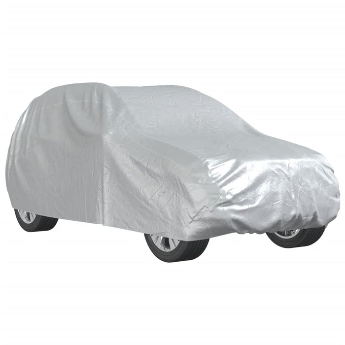 Husă auto pentru SUV, curele cu cataramă, complet, argintiu L - WALTI WALTI