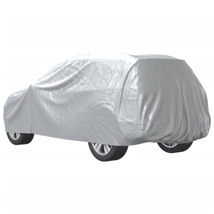 Husă auto pentru SUV, curele cu cataramă, complet, argintiu L - WALTI WALTI