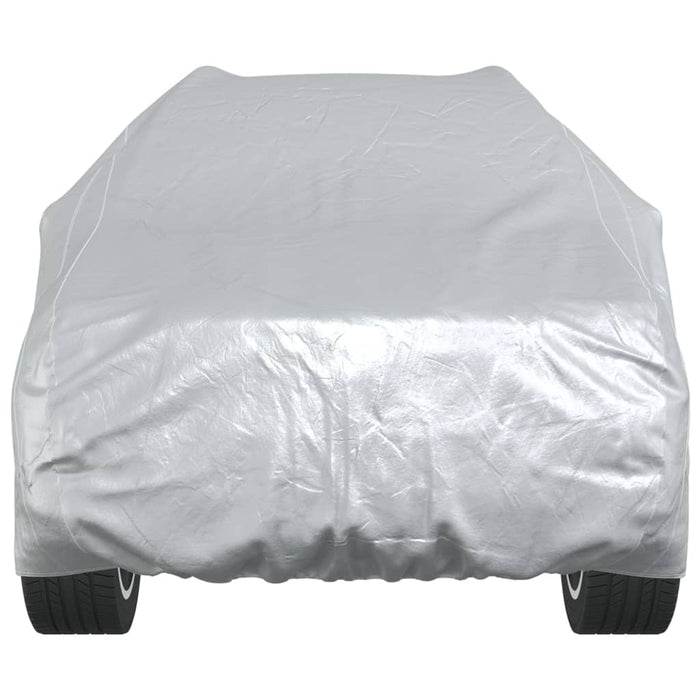 Husă auto pentru SUV, curele cu cataramă, complet, argintiu XL - WALTI WALTI