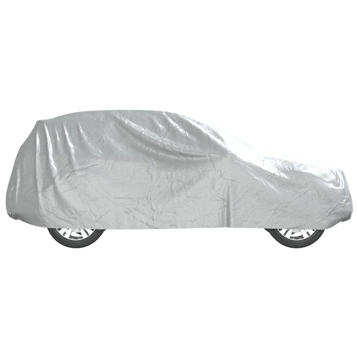 Husă auto pentru SUV, curele cu cataramă, complet, argintiu XL - WALTI WALTI