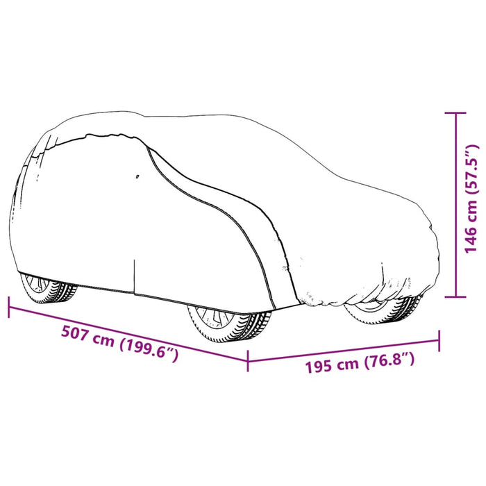 Husă auto pentru SUV, curele cu cataramă, complet, argintiu XL - WALTI WALTI
