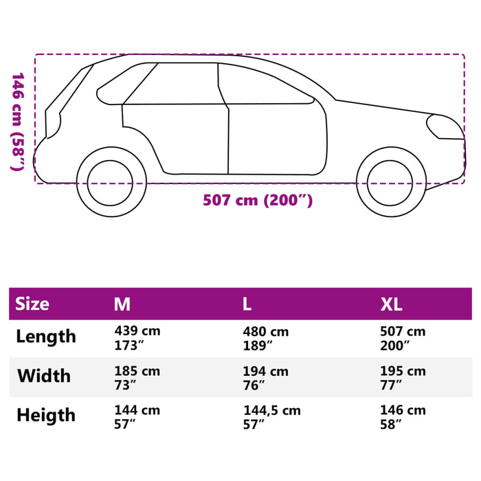Husă auto pentru SUV, curele cu cataramă, complet, argintiu XL - WALTI WALTI