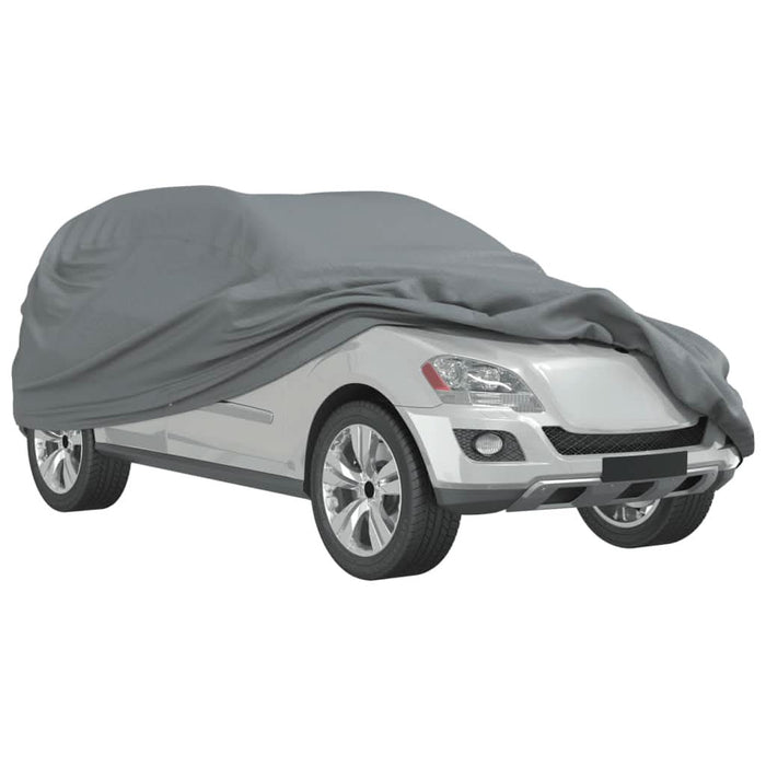 Husă auto pentru SUV, textil nețesut, completă, gri, L - WALTI WALTI