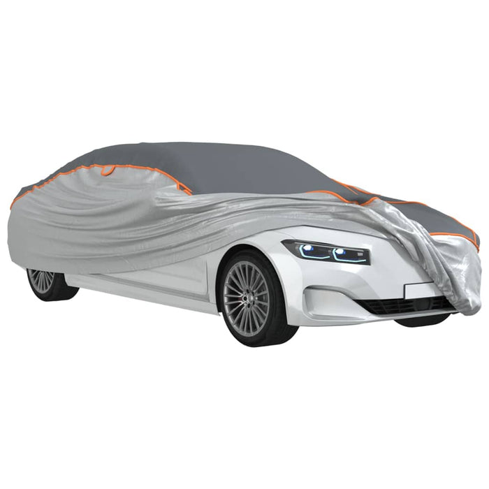 Husă auto de Sedan, protecție grindină, complet, gri/argintiu S - WALTI WALTI
