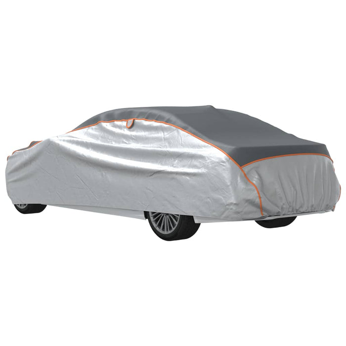 Husă auto de Sedan, protecție grindină, complet, gri/argintiu S - WALTI WALTI