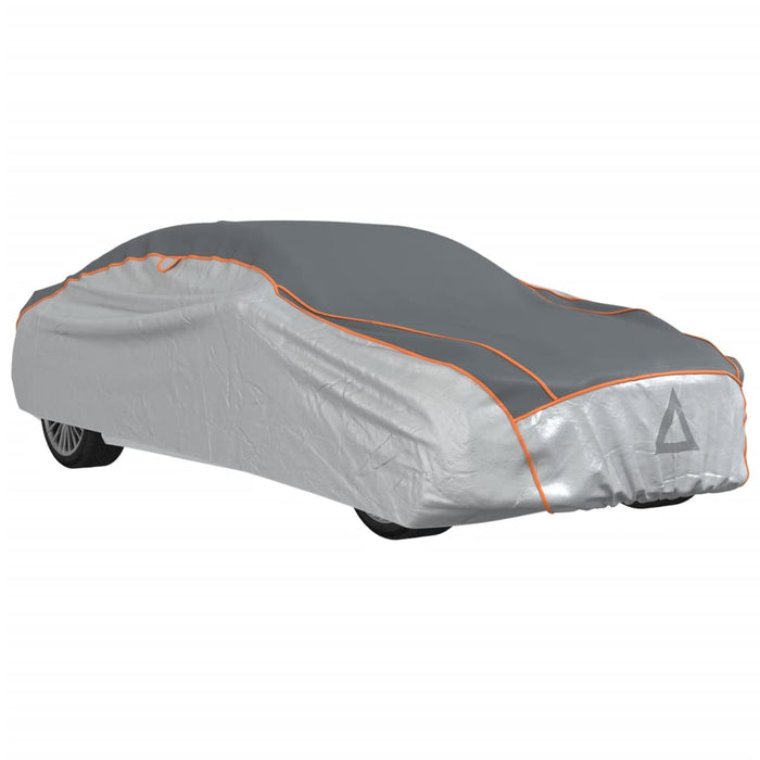 Husă auto de Sedan, protecție grindină, complet, gri/argintiu L - WALTI WALTI
