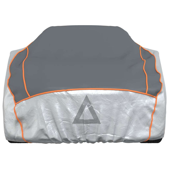 Husă auto de Sedan protecție grindină, complet, gri/argintiu XL - WALTI WALTI
