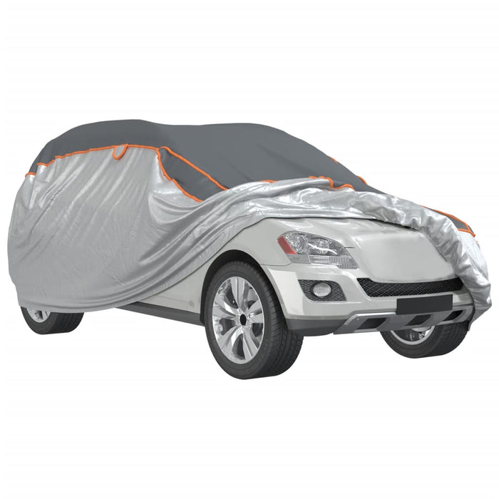 Husă auto SUV, protecție grindină, complet, gri și argintiu, L - WALTI WALTI