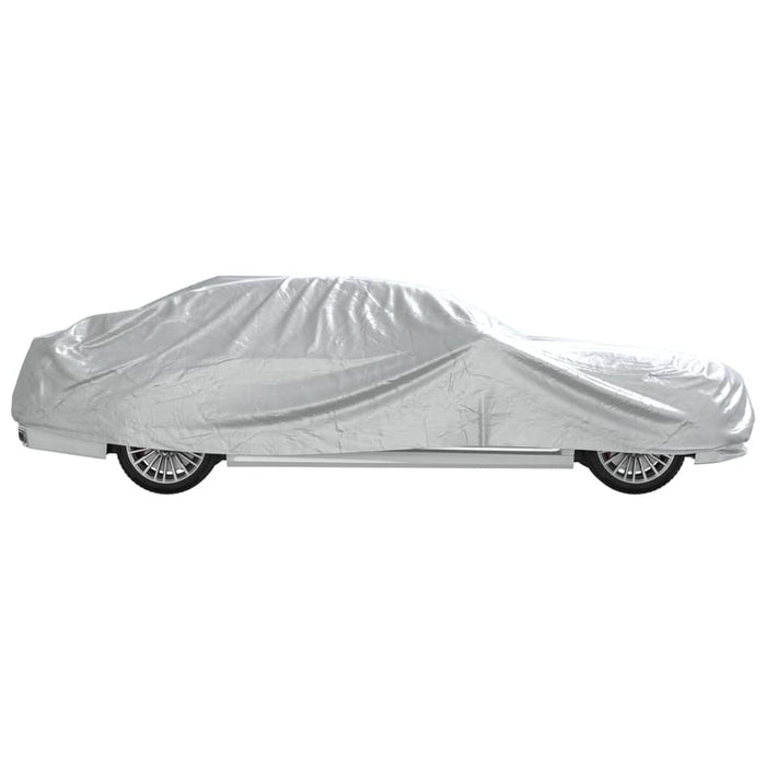 Husă auto Sedan, curele cu cataramă, complet, argintiu M PEVA - WALTI WALTI