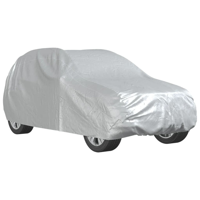 Husă auto SUV, curele cu cataramă, complet, argintiu M PEVA - WALTI WALTI