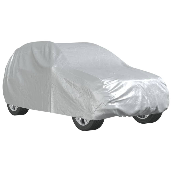 Husă auto SUV, curele cu cataramă, complet, argintiu XL PEVA - WALTI WALTI