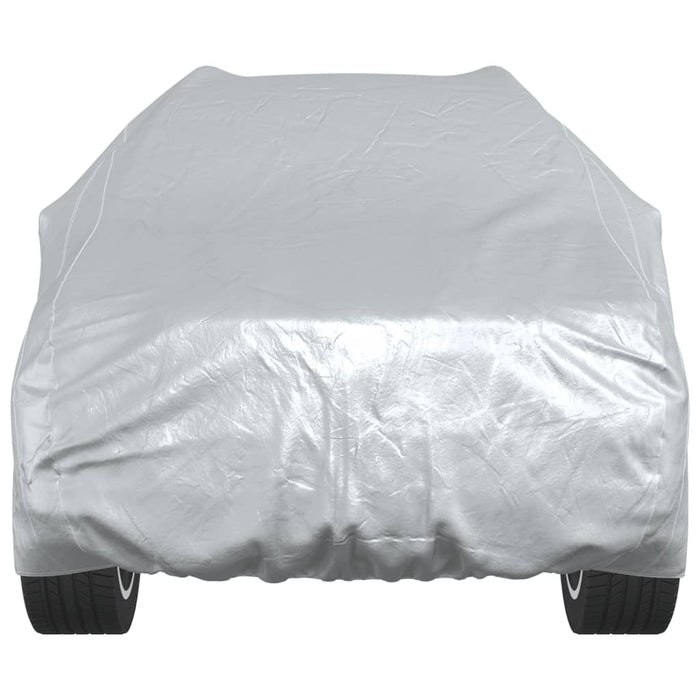 Husă auto SUV, curele cu cataramă, complet, argintiu XL PEVA - WALTI WALTI