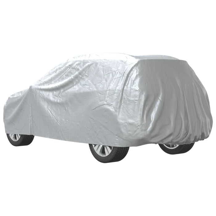 Husă auto SUV, curele cu cataramă, complet, argintiu XL PEVA - WALTI WALTI