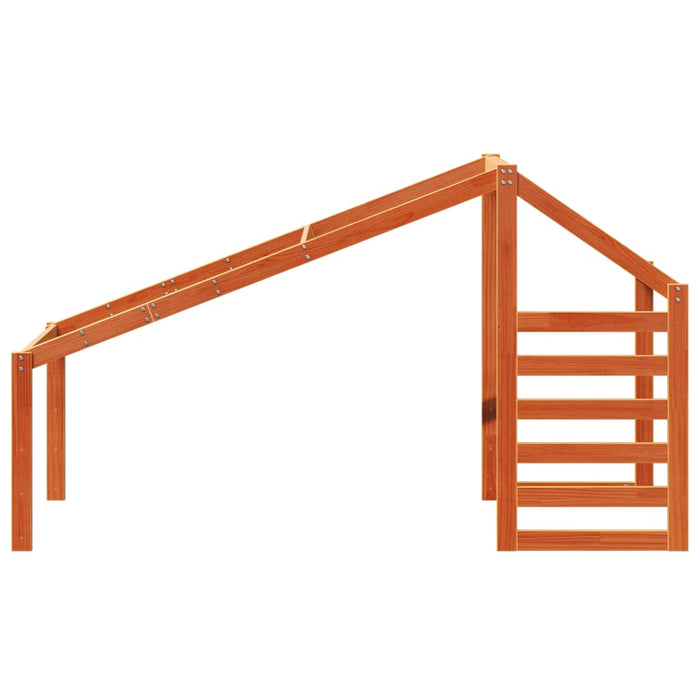 Acoperiș pat de copii, 198x87x113 cm, lemn masiv de pin - WALTI WALTI