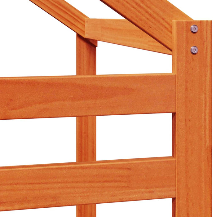 Acoperiș pat de copii, 198x87x113 cm, lemn masiv de pin - WALTI WALTI