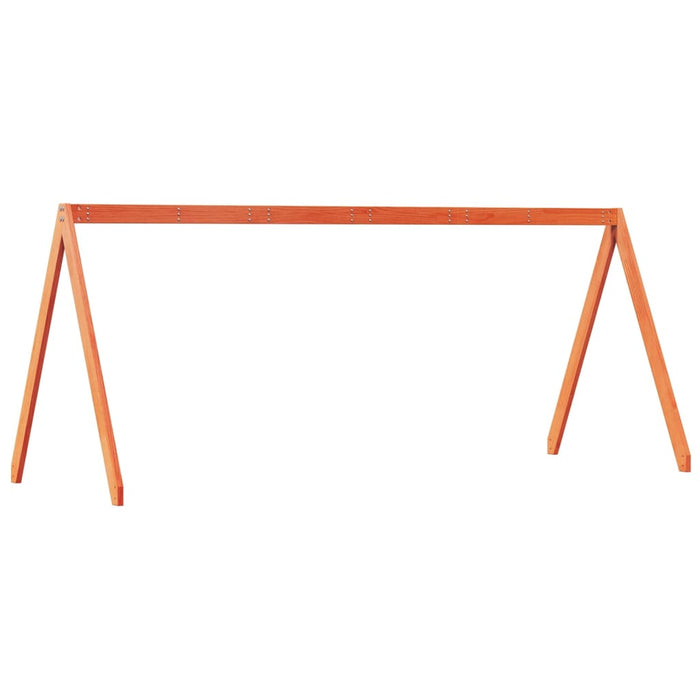 Acoperiș Pat Copii, maro, 199x95,5x88 cm Lemn Mass Pin - WALTI WALTI