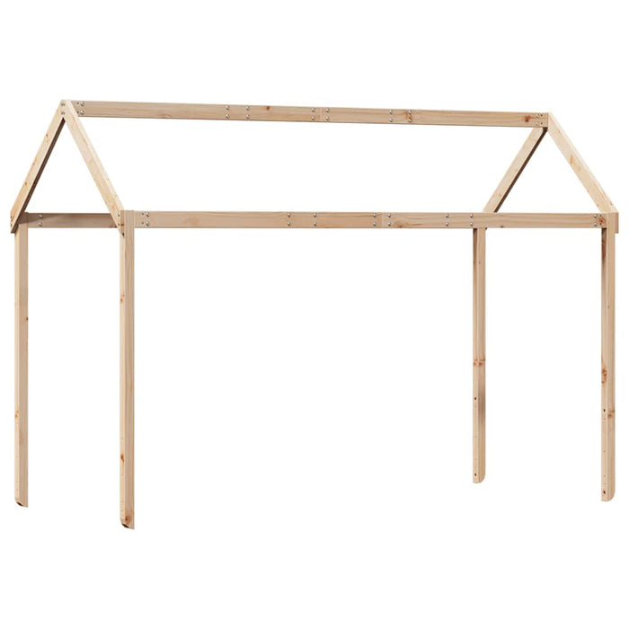 Acoperiș pat de copii, 207x80,5x151,5 cm, lemn masiv de pin - WALTI WALTI