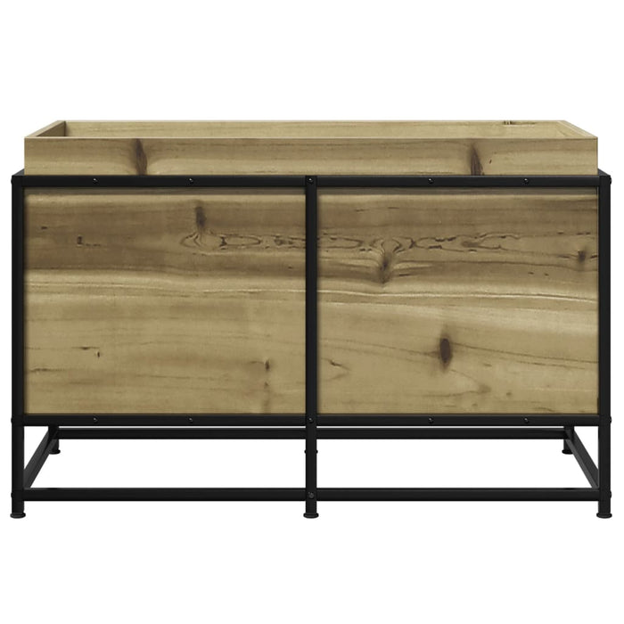 Jardinieră de grădină, 80x40x50 cm, lemn de pin impregnat - WALTI WALTI