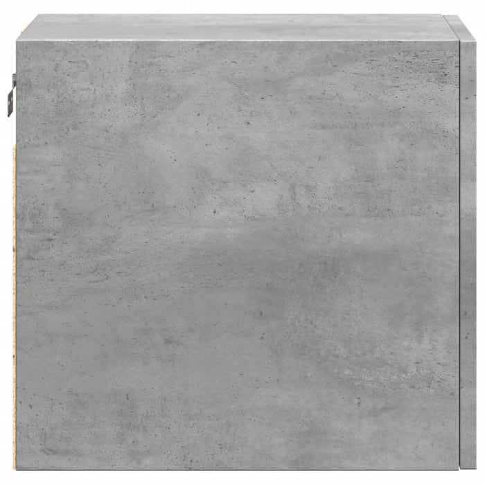 Dulap de perete, gri beton, 30x42,5x40 cm, lemn prelucrat - WALTI WALTI