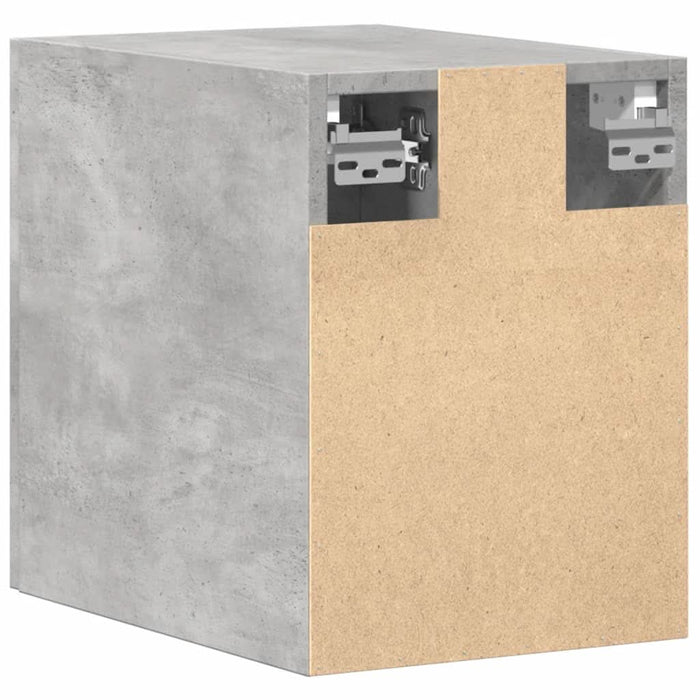 Dulap de perete, gri beton, 30x42,5x40 cm, lemn prelucrat - WALTI WALTI