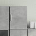 Dulap de perete, gri beton, 30x42,5x40 cm, lemn prelucrat - WALTI WALTI
