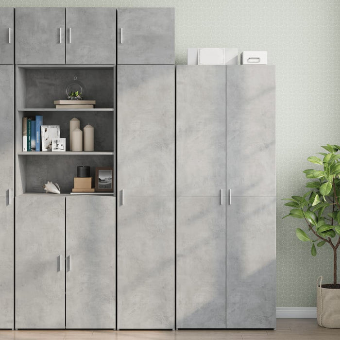 Dulap de perete, gri beton, 40x42,5x40 cm, lemn prelucrat - WALTI WALTI