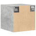 Dulap de perete, gri beton, 40x42,5x40 cm, lemn prelucrat - WALTI WALTI