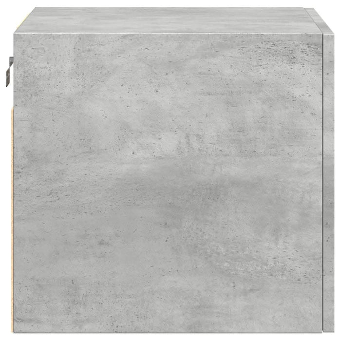 Dulap de perete, gri beton, 45x42,5x40 cm, lemn prelucrat - WALTI WALTI
