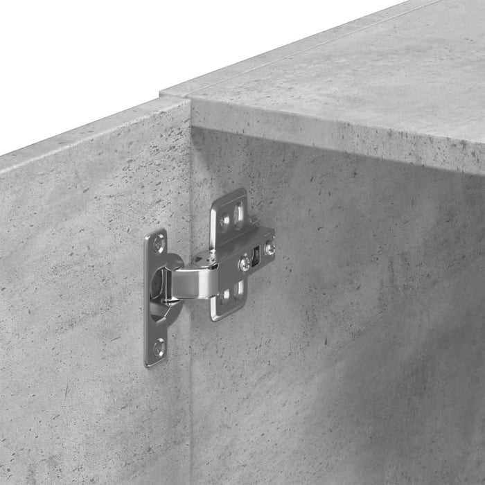 Dulap de perete, gri beton, 45x42,5x40 cm, lemn prelucrat - WALTI WALTI