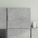 Dulap de perete, gri beton, 45x42,5x40 cm, lemn prelucrat - WALTI WALTI