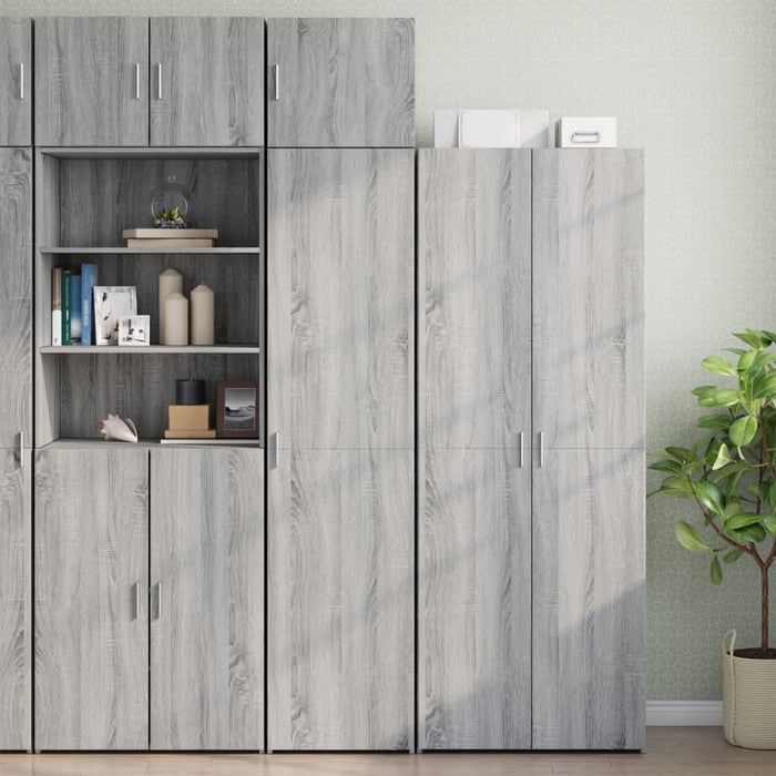 Dulap de perete, gri sonoma, 45x42,5x40 cm, lemn prelucrat - WALTI WALTI