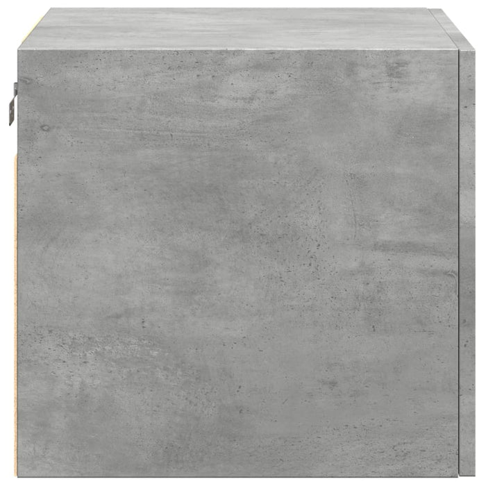 Dulap de perete, gri beton, 50x42,5x40 cm, lemn prelucrat - WALTI WALTI