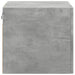 Dulap de perete, gri beton, 50x42,5x40 cm, lemn prelucrat - WALTI WALTI