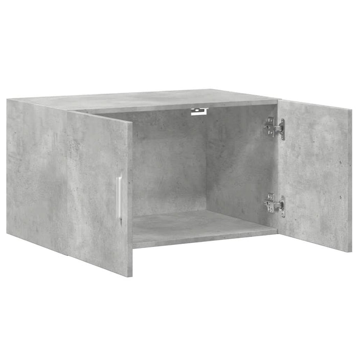 Dulap de perete, gri beton, 70x42,5x40 cm, lemn prelucrat - WALTI WALTI