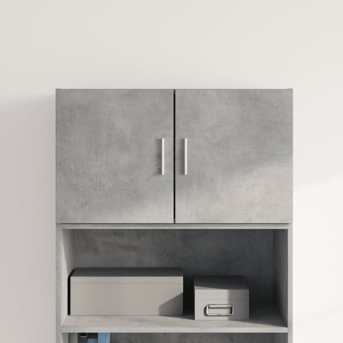 Dulap de perete, gri beton, 70x42,5x40 cm, lemn prelucrat - WALTI WALTI
