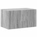 Dulap de perete, gri sonoma, 70x42,5x40 cm, lemn compozit - WALTI WALTI