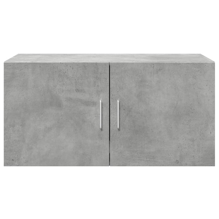 Dulap de perete, gri beton, 80x42,5x40 cm, lemn prelucrat - WALTI WALTI