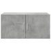 Dulap de perete, gri beton, 80x42,5x40 cm, lemn prelucrat - WALTI WALTI